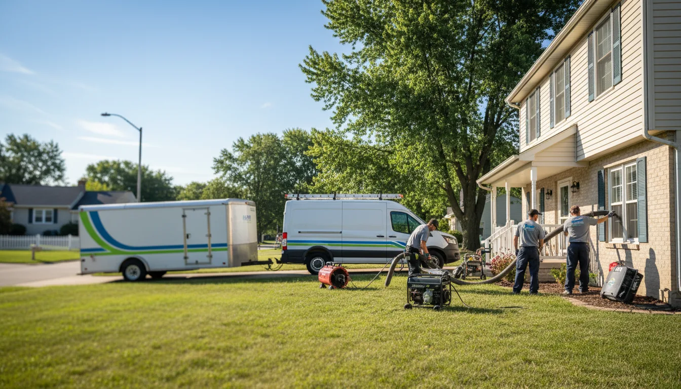 Flooded Basement Restoration And Cleanup With Repair in Steuben, WI near me